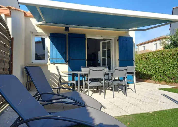 度假居 Maison A 150m De La Avec Piscine, Jardin Et Wifi - - Fr-1-231-251 布雷蒂诺斯梅尔